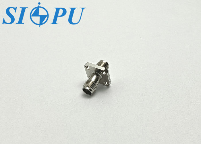 2.92mm Female to Female RF Coaxial Adapter – Flange Mount, up to 40 GHz