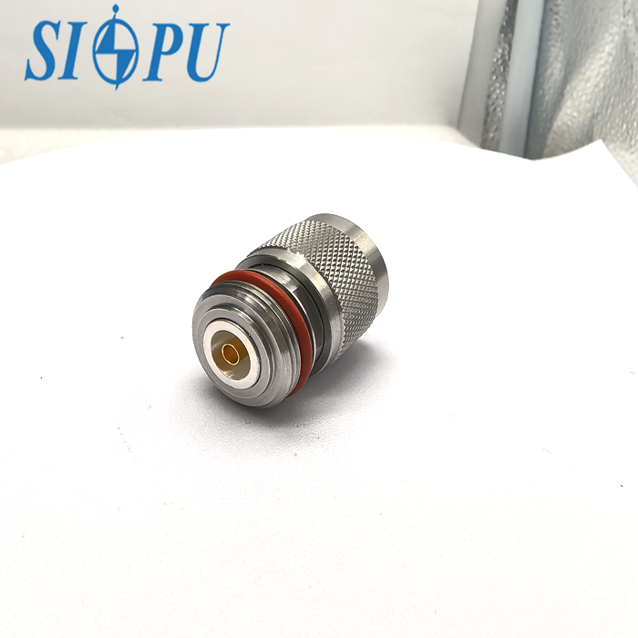 N-type Male RF Coaxial Connector, Threaded Mounting
