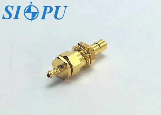 SMB Male RF Coaxial Connector – Threaded Mount, Compatible with RG178/U Cable
