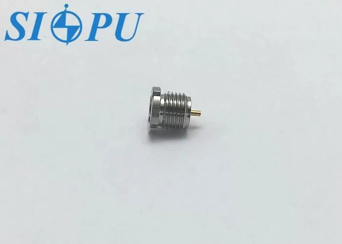 SMP Male RF Coaxial Connector – Straight, Thread Mount for Microstrip Applications, up to 40 GHz