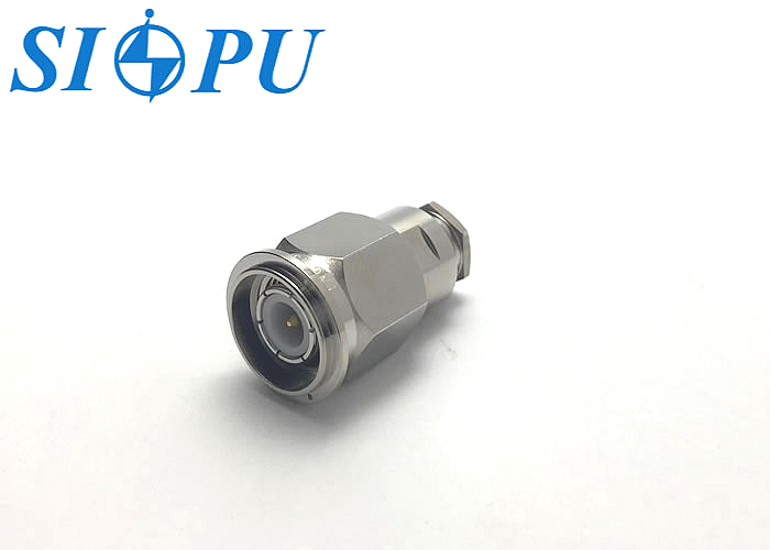 TNC Male RF Coaxial Connector – Nickel Plated, Compatible with RG316/U Cable