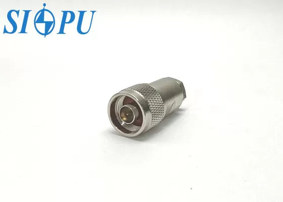 N Male Straight RF Connector for RG142/U Coaxial Cable
