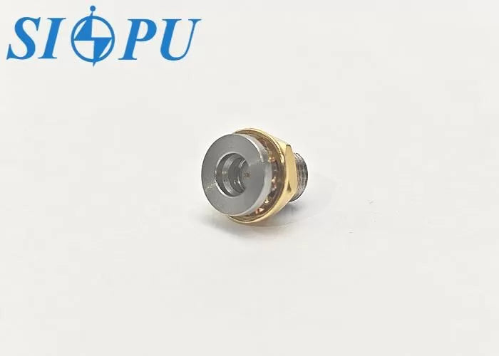 SMP Male To SMP Male RF Coaxial Adapter – Limited Detent, Thread-In Mount