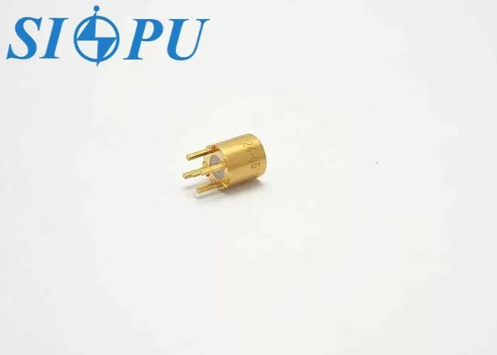 SMP Male Limited Detent RF Coaxial Connector – PCB Solder Type