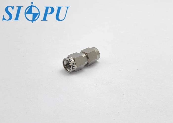 2.92mm K-Type RF Coaxial Connector, Male to Male, Straight, 40GHz