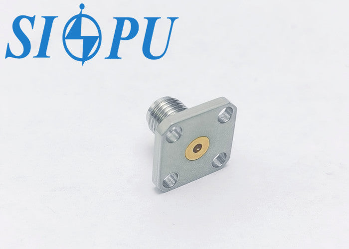 2.92mm Female RF Connector – Four-Hole Flange, Microstrip Mount, 40GHz