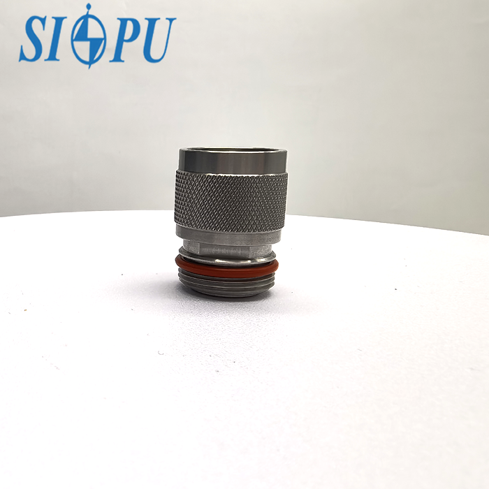 N-type Male RF Coaxial Connector, Threaded Mounting