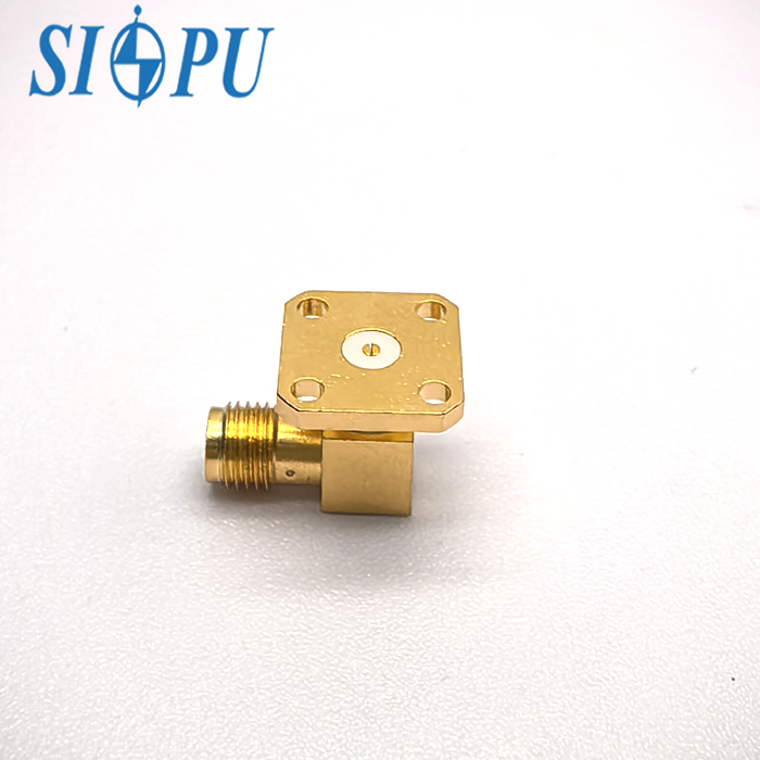 SMA Female RF Coaxial Flange Mount Microstrip Jack