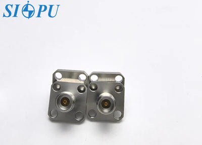 2.92mm Female RF Coaxial Connector – 4-Hole Flange Mount, Panel Socket, up to 40 GHz