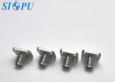 2.92mm Female RF Coaxial Connector – 4-Hole Flange Mount, Panel Socket, up to 40 GHz