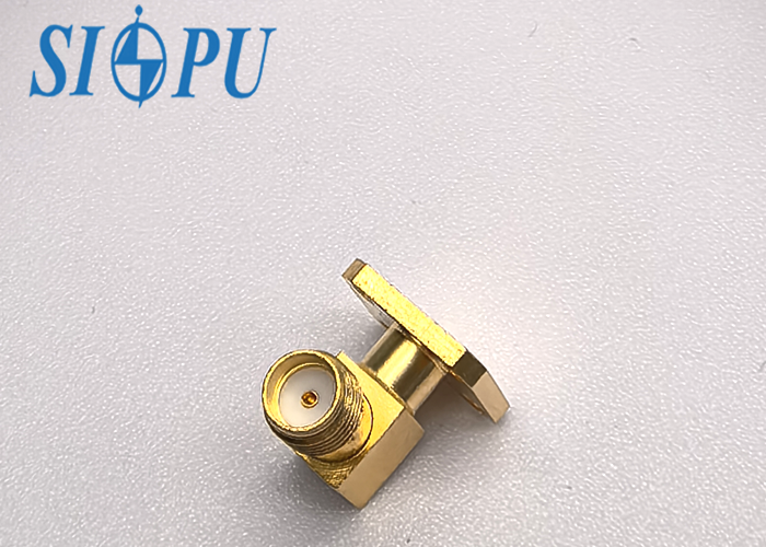 SMA Female RF Coaxial Flange Mount Microstrip Jack