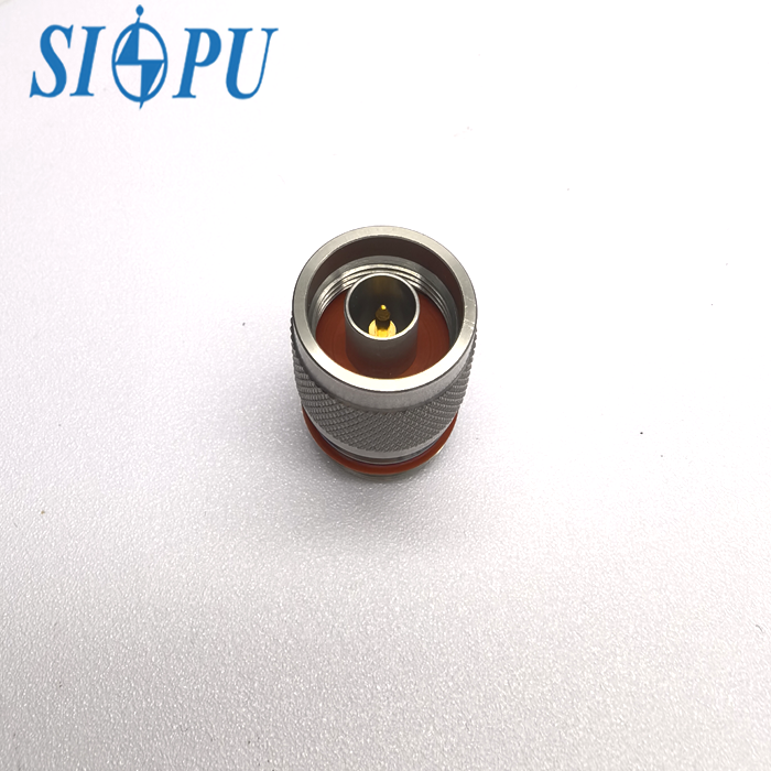 N-type Male RF Coaxial Connector, Threaded Mounting
