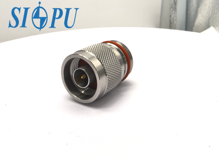 N-type Male RF Coaxial Connector, Threaded Mounting
