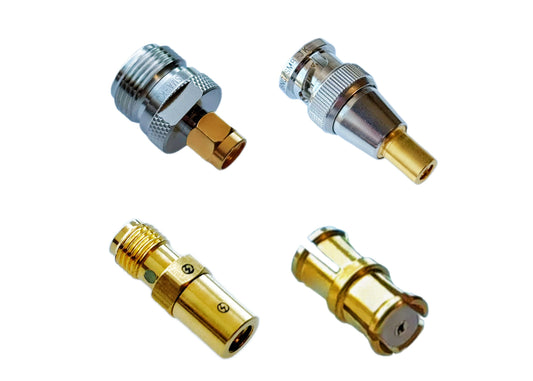 RF Coaxial Adapter Kit（SMA/SMB, BNC/SMB, N/SMA and SMP）for Multi-Interface Connectivity