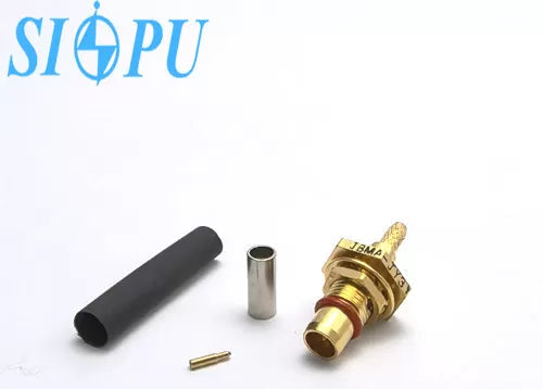 BMA Male RF Coaxial Connector – Threaded Mount, Compatible With RG316/U Cable