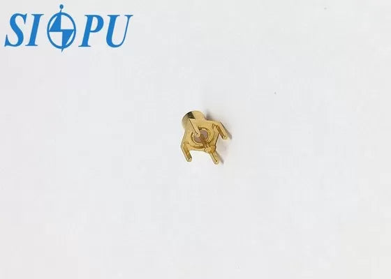 MCX Female RF Coaxial Connector – Straight Type, PCB Solder Mount