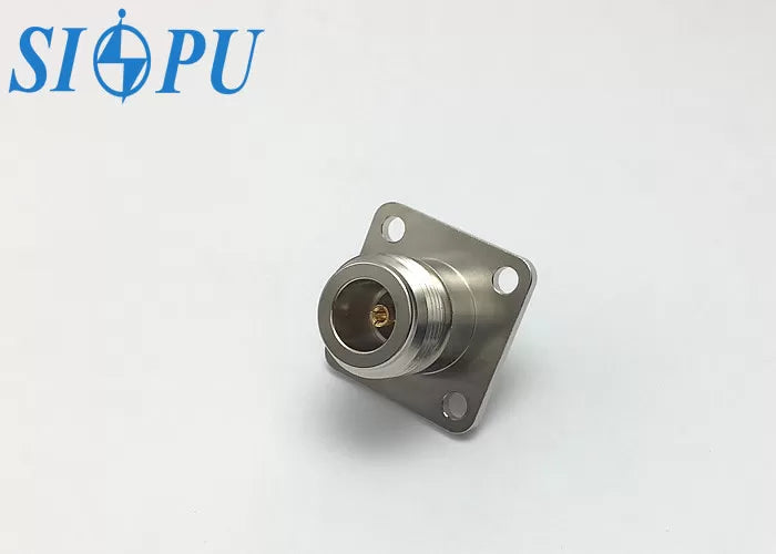 RF Coaxial Adapter – N Female To SMA Female (Flange Mounted)