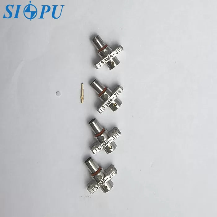 SBMA Male RF Coaxial Connector – Flange Mount, Compatible With 1# Semi-Rigid / Semi-Flexible Cable