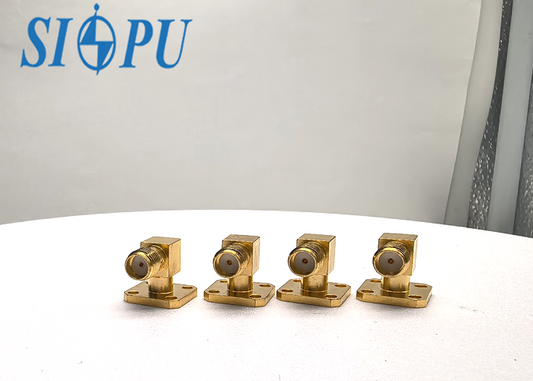 SMA Female RF Coaxial Flange Mount Microstrip Jack