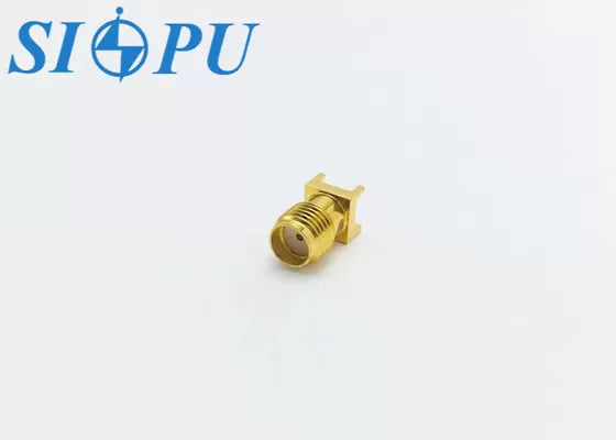 SMA Female RF Coaxial Connector – PCB Soldering Socket, up to 18 GHz