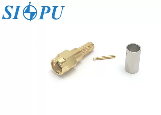SMA Male RF Coaxial Connector – Compatible with RG316/U Cable