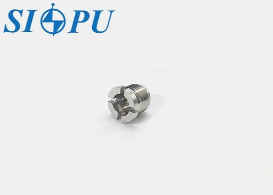SMP Male RF Coaxial Connector – Light Detent, Microstrip Type, Thread Mounted