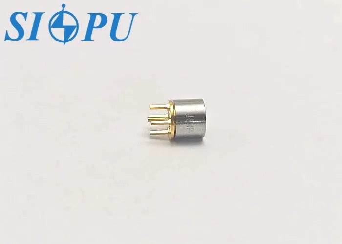 SMP Male RF Coaxial Connector – Limited Detent, PCB Mount, Solder Type, up to 40 GHz