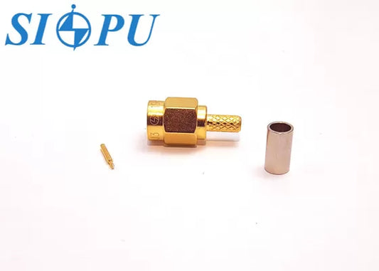 SSMA Male RF Coaxial Connector – Compatible with RG316/U Cable, up to 30 GHz