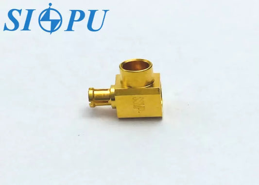 SSMP Female Right-Angle RF Connector For CXN3506 Cable
