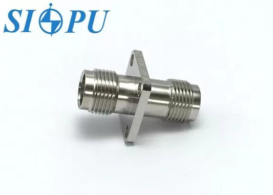 TNC Female to TNC Female RF Coaxial Adapter – Flange Mount Receptacle