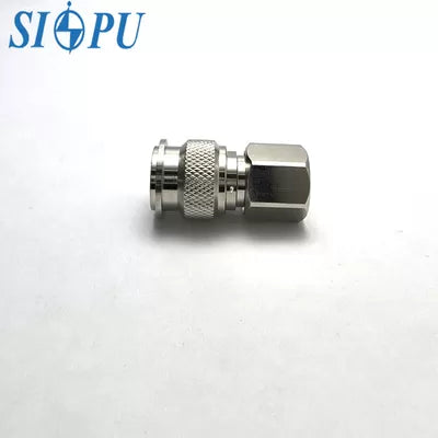 TNC Straight Male RF Adapter – Compatible with RG142/U Coaxial Cable, Safety Hole Design
