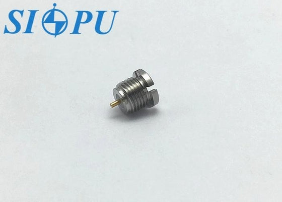 SMP Male RF Coaxial Connector – Straight, Thread Mount for Microstrip Applications, up to 40 GHz