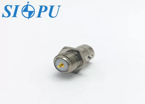 BNC Female RF Coaxial Connector – Microstrip, Thread Mount