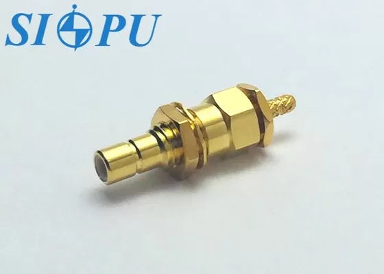 SMB Male RF Coaxial Connector – Threaded Mount, Compatible with RG178/U Cable