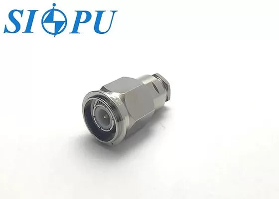 TNC Male RF Coaxial Connector – Nickel Plated, Compatible with RG316/U Cable