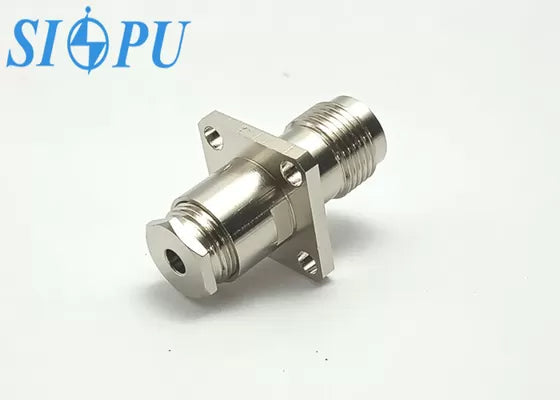 TNC Female RF Coaxial Connector – Flange Mount, Compatible with RG142/U Cable