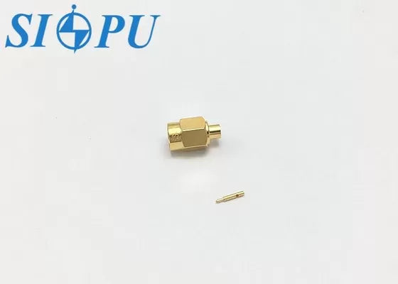 SSMA-JB2 Male RF Coaxial Connector – Compatible with 2# Semi-Rigid/Semi-Flexible Cable, up to 30 GHz