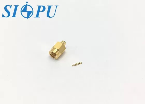 SSMA-JB2 Male RF Coaxial Connector – Compatible with 2# Semi-Rigid/Semi-Flexible Cable, up to 30 GHz