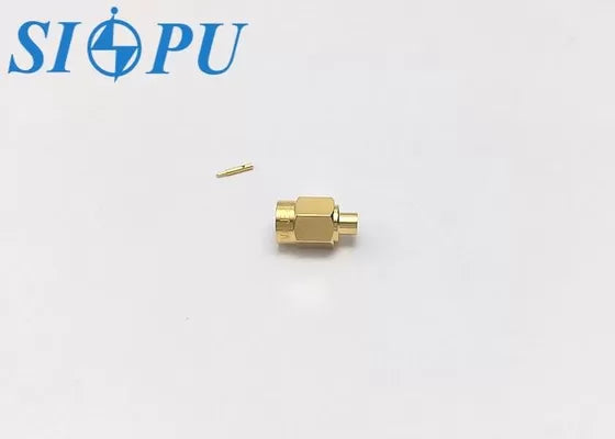 SSMA-JB2 Male RF Coaxial Connector – Compatible with 2# Semi-Rigid/Semi-Flexible Cable, up to 30 GHz