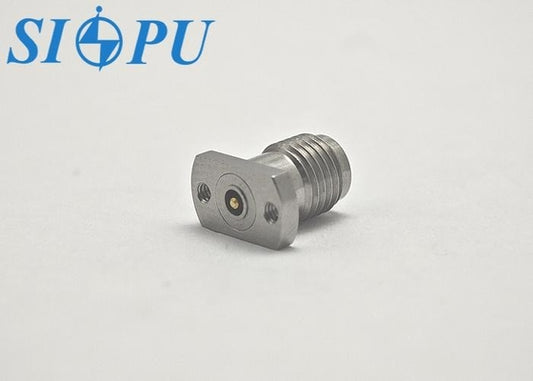 2.92mm Male RF Coaxial Connector – 2-Hole Flange Mount, Microstrip Type