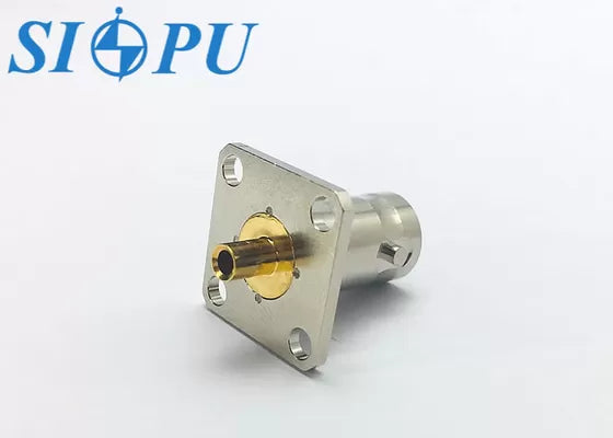 BNC Female RF Coaxial Connector – Flange Mount