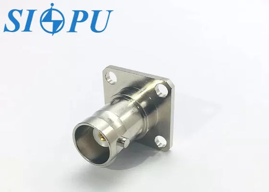 BNC Female RF Coaxial Connector – Flange Mount