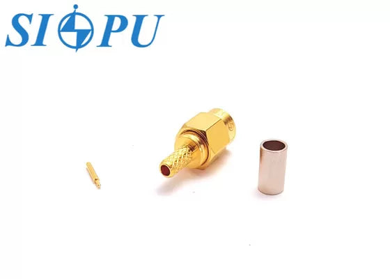SSMA Male RF Coaxial Connector – Compatible with RG316/U Cable, up to 30 GHz