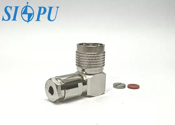 N Type Right Angle RF Coaxial Connector for RG142B/U Cable