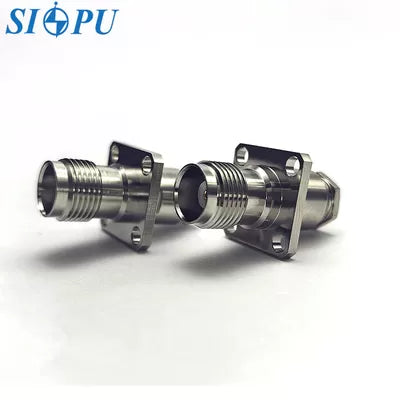 TNC Female RF Coaxial Connector – Flange Mount, Compatible with RG142/U Cable