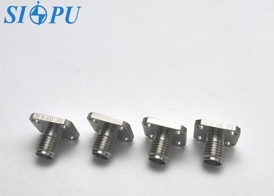 2.92mm Female RF Coaxial Connector – 4-Hole Flange Mount, Panel Socket