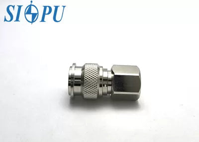 TNC Straight Male RF Adapter – Compatible with RG142/U Coaxial Cable, Safety Hole Design