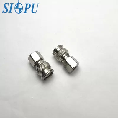 TNC Straight Male RF Adapter – Compatible with RG142/U Coaxial Cable, Safety Hole Design