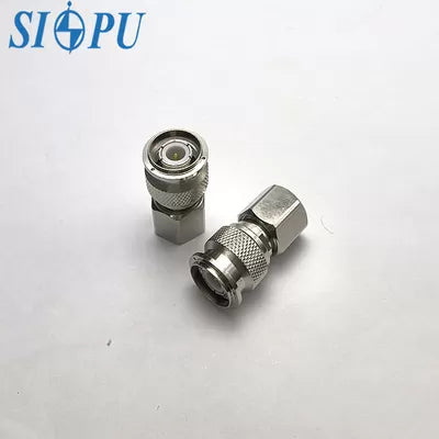 TNC Straight Male RF Adapter – Compatible with RG142/U Coaxial Cable, Safety Hole Design