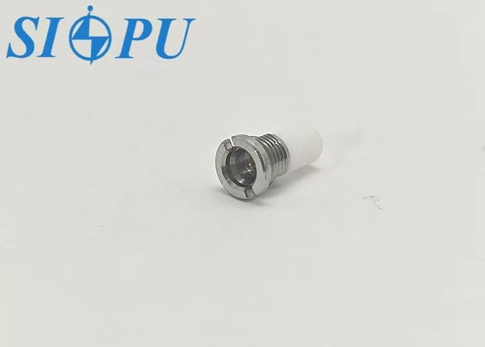 SMP Male RF Coaxial Connector – Limited Detent, Thread-In, Microstrip Type